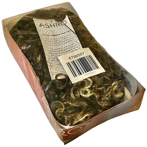 ASHRO Katrina Wig Kinky Curly Locs Brown Blonde Ombre Synthetic Hair  NWT - Picture 14 of 14